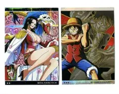 ONE PIECE ウエハース 10-17 SR レア カード ハンコック - メルカリ