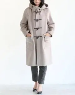 お値下げ！！！】LAVANDA ロングダッフルコート ベージュ - メルカリ