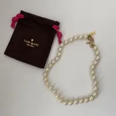 美品★ケイトスペード　Kate Spade パールネックレスのサムネイル