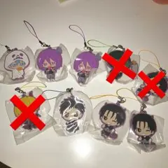 6点セット 黒子のバスケ ハロウィン ラバーマスコット