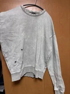 ZARA ダメージスウェット