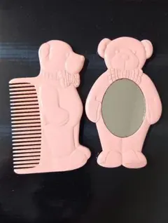 Bare Bear くし　ブラシ　鏡　ミラー