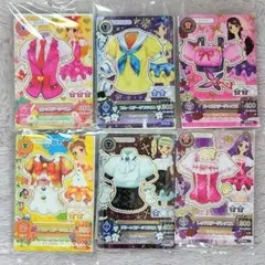 《アイカツ！》カード 全6種コンプリート 6点 セブンイレブン限定品