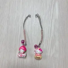 【希少】1994年　ご当地キティ　ハローキティ　ストラップ 平成レトロ　セット