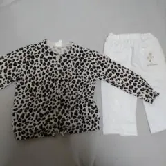 90センチ カーディガン、ズボンセット