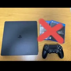 PlayStation4 ジェット・ブラック 500GB ソフト付き