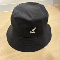 KANGOL ブラック バケットハット