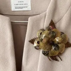 ブローチ コサージュ 花 ハンドメイド ✨2つセット✨