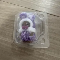 シルバニアファミリー カラフルウサギコスチューム 紫 ブラウンウサギの赤ちゃん