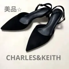 CHARLES & KEITH ポインテッドトゥ スエードのサムネイル