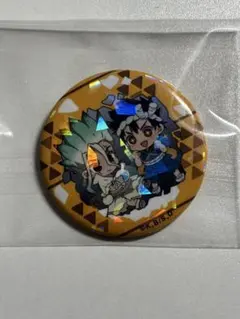 Dr.STONE 石神千空 ＆ クロム ホログラム缶バッジ