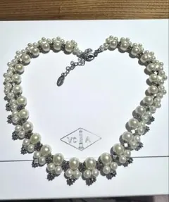 Petit Maison パール調ネックレス