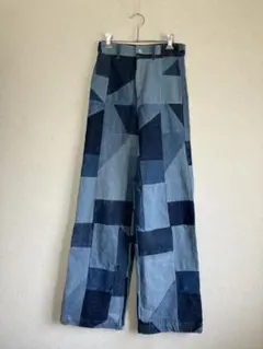 RANDY STUFFED Check Denim パッチワーク デニム - メルカリ