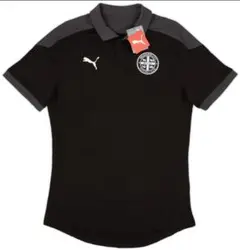鹿児島ユナイテッドFC PUMA 支給品 黒ポロシャツ Mサイズ 54番付き