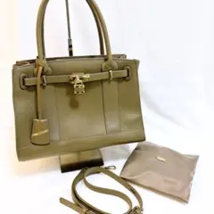 【希少カラー✨】ROPE ロペ　A4可　2way バッグ ショルダーバッグのサムネイル
