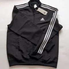 adidas 黒 ジャージ ジャケット Lサイズ