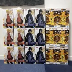 NARUTO BORUTO 忍界造形列伝 ナルト サスケ　グランディスタ　18個