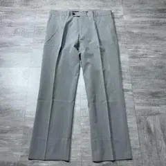 BURBERRY バーバリーロンドン グレー ロングパンツ L スラックス