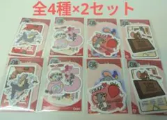 セブン　トムとジェリー ステッカーセット 全4種×2セット