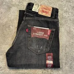 デッドストック Levi's 567 リーバイス デニム パンツ 黒 30x30 - メルカリ