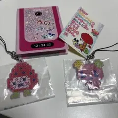 たまごっち一番くじ なつかしステーショナリーラバーチャームいちごっち ふらわっち