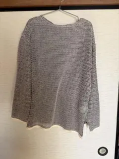 メッシュフリンジプルオーバー