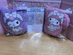 サンリオくじ　アクリルスタンド　ポーチセット