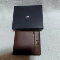 Lee 二つ折り財布 ブラウン小銭入れ付き・新品・未使用品のサムネイル