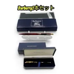Burberrys ボールペン ノバチェック ゴールドカラー 箱付 筆記確認済のサムネイル