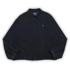 古着 90s polo by ralph lauren スイングトップ 黒