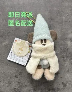 新品未使用　リルリンリン　ぬいぐるみバッチ　新色　水色　クリスマス　2025