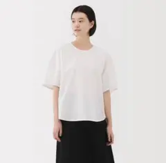 無印良品　婦人　涼感　半袖ブラウスのサムネイル