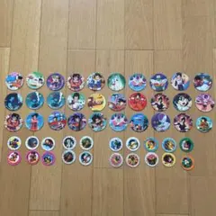 ドラゴンボール年代物レア!!!!!!!!めんこ51個まとめ売り!!!!!