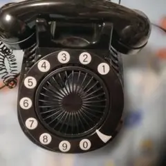 USB式黒電話型扇風機