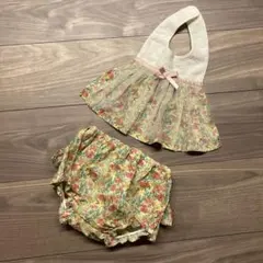 LEAPEPE レアぺぺ　花柄スタイ＆ブルマセット