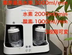 むう医療レベル水素吸入器3000ml/minタイプ 1年保証付き 特典多数 最新式 医療レベル水素吸入器3000mlタイプ 1年保証付き 特典多数