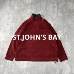 90s’-00s’ 【ST.JOHN’S BAY】 ハーフジップ フリースL