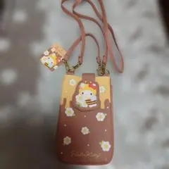新品☆お出かけ2 Way ポシェット ミツバチ ハローキティのサムネイル
