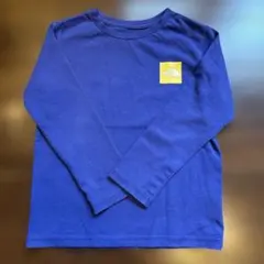 ノースフェイス　120 青　ロンT