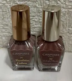 キャンメイク　カラフルネイルズ　ファンデーションカラーズ　2個セット