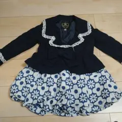 値下げ☆メゾピアノ 入学式 フォーマル 120