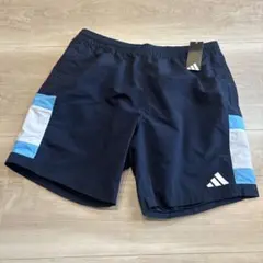 【adidas】　アディダス　ハーフパンツ　メッシュ裏地　2XL