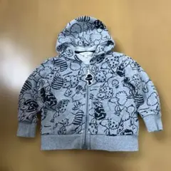 husuhushグレー パーカー 100cm