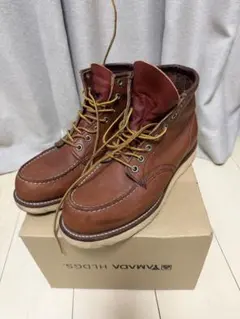 RED WING 875 刺繍羽タグ US8E 26cm クラシックモックトゥ - メルカリ