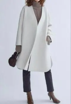 ☆*☆様 【未使用】ミラオーウェン　コート　オフホワイト ウールコート