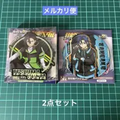 弱虫ペダル わくドキくじ 手嶋純太 アクキー/真波山岳 缶バッジ