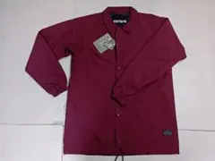 エスティボ ESTIVO コーチジャケット 新品 M エンジ系 EVR1854