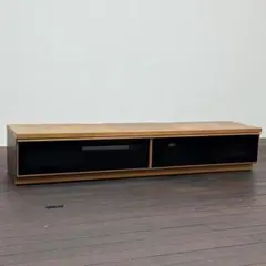 H25K37 アクタス ACTUS FINO ブラックガラス センターテーブル - メルカリ