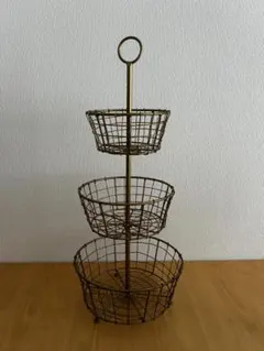 エタージュバスケット　3段
