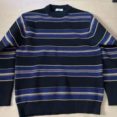 FREAK'S STORE ボーダー クルーネック ニット セーターのサムネイル